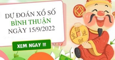 Dự đoán xổ số Bình Thuận ngày 15/9/2022 thứ 5 hôm nay