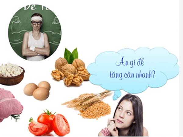 Ăn gì để tăng cân - Uống gì giúp tăng cân thành công