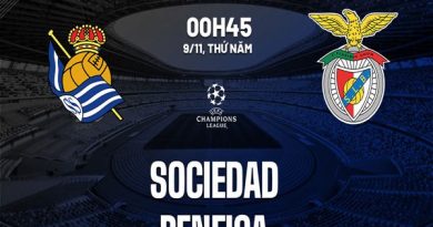 Nhận định Real Sociedad vs Benfica