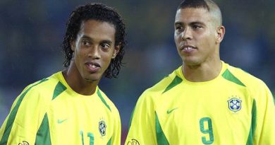 Ronaldinho trái / Ronaldo Lima phải là tiền đạo Brazil xuất sắc