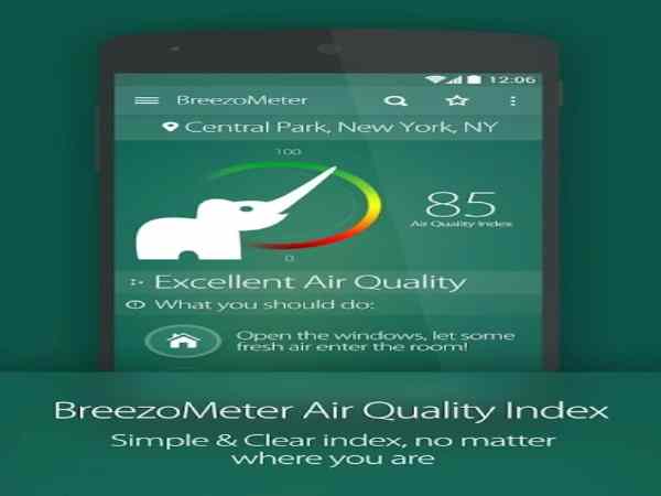 BreezoMeter Air Quality Index