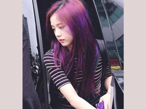 Tóc màu đỏ tím