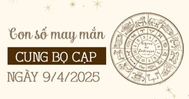 Khám phá con số cát tường cung Bọ Cạp ngày 9/4/2025