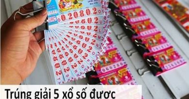Giải 5 vé số được bao nhiêu tiền?